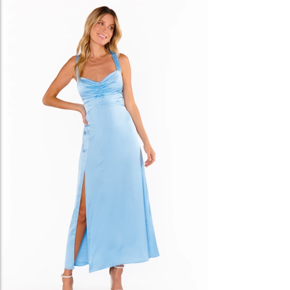 NWT Show me your mumu baby blue bridesmaid dress